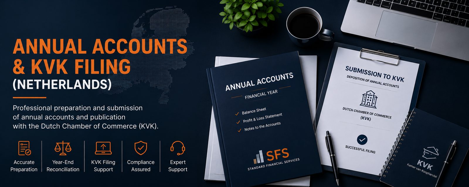 Annual Accounts and KVK Filing Netherlands