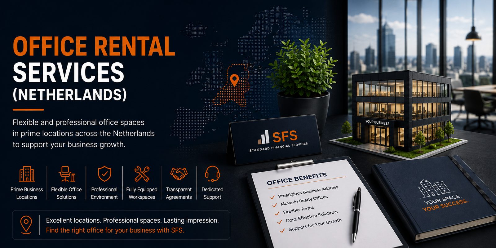 Office Presence and Business Address Services Netherlands